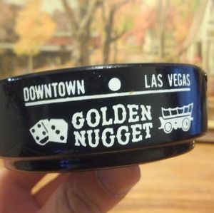 🎲 Vintage 🔥 Golden Nugget 🎰 Ashtray 🚬 Las Vegas Nevada 🌵 🌞 🌃 Downtown